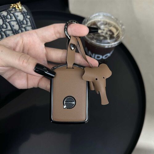 适用沃尔沃xc60xc90xc40s90s60l v90cc专用汽车钥匙套包高档真皮