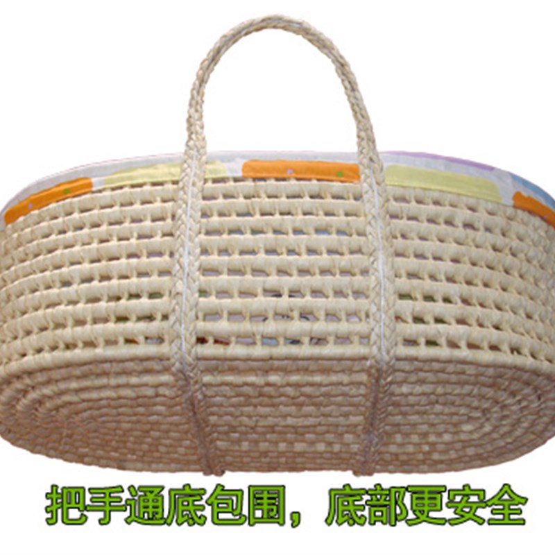 婴儿睡篮车载宝宝篮子摇篮床婴儿手提篮筐新生儿便携式加长外出院