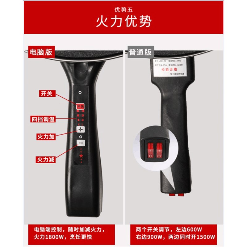 电炒锅电饭炒锅多功能家用炒菜锅插电热锅电火锅蒸煮一体无烟不粘
