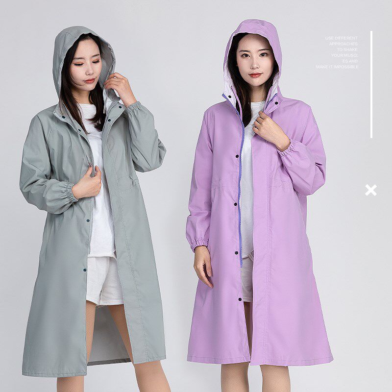 风衣雨衣电动车徒步户外旅行单人男女全身长款防暴雨耐磨防雨防水