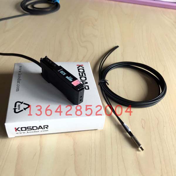 新品喷码机I光纤感应线LL3-DB01放大器传感器M6不锈钢探头光电眼