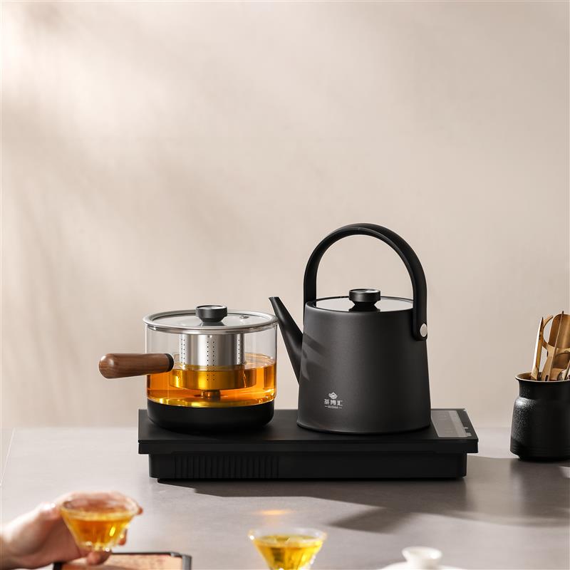 茶博汇H98电热水壶茶桌嵌入式家用保温定温煮茶器自动上水烧水壶