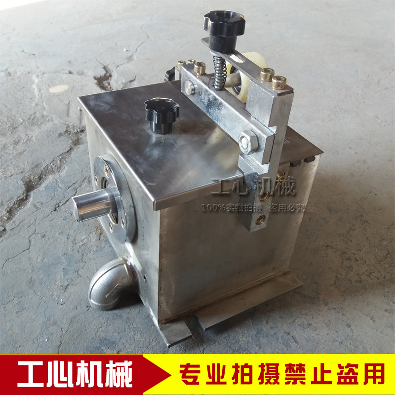 纸箱机械配件压盒式粘箱机 半自动粘箱机机头涂胶糊头 糊盒胶桶