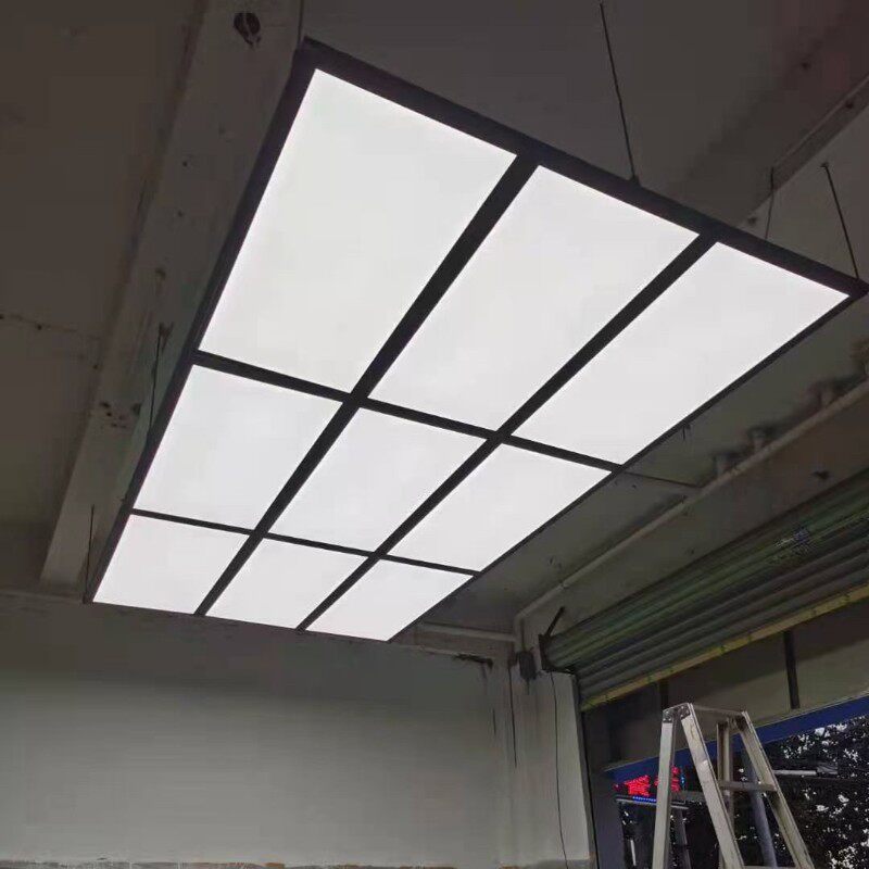 洗车房专用灯汽车美容工位灯蜂窝巢灯led灯机维修间店吊顶灯光架