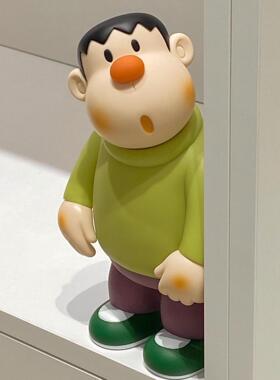 【新家的100个快递】胖虎摆件歪头桌面装饰入户玄关客厅家居饰品