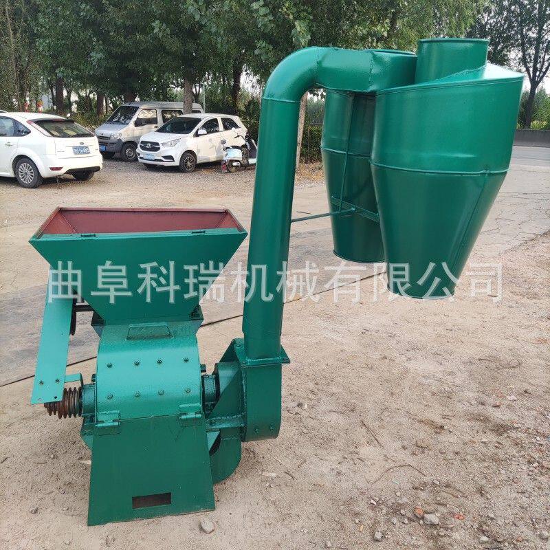 大型万能粉碎机 花生秧地瓜秧除膜机 电机/柴油机带的秸秆粉糠机