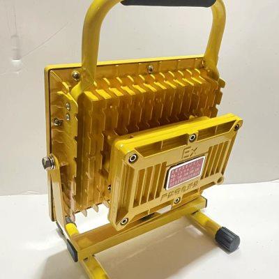充电防爆灯LED应急照明灯100W隔爆型仓库厂房移动手提防爆投光灯