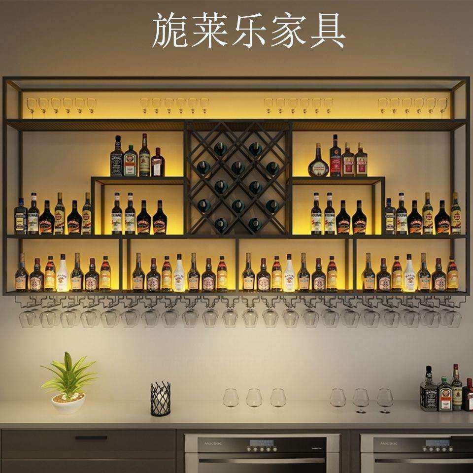 酒吧吧台烤漆壁挂式酒架 靠墙酒柜铁艺红酒架酒馆清吧酒水展示架,鲜花速递/花卉仿真/绿植园艺,割草机/草坪机,淘宝优惠券,粉丝福利购,淘宝优惠卷