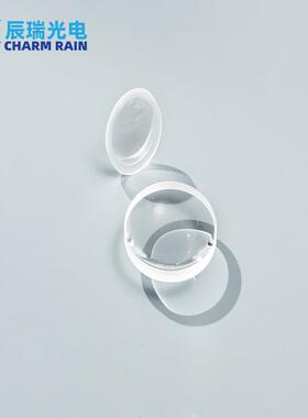 现货望远镜镜片玻璃透镜 Φ46.0mm凹凸弯月透镜