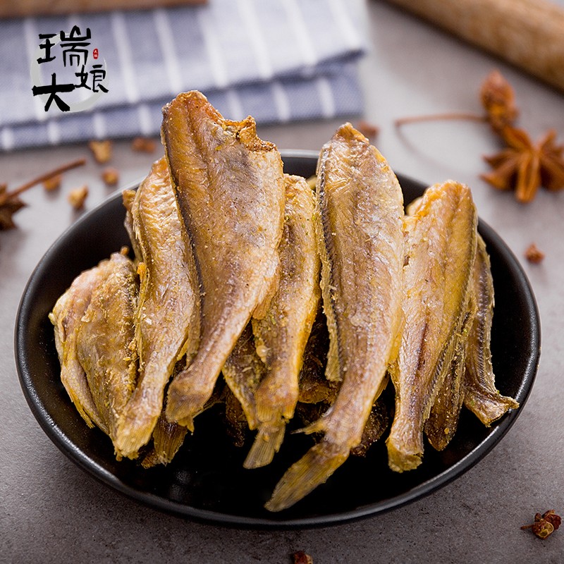 香海小黄鱼酥香酥脆骨小黄鱼 温州零食特产2斤非油炸低温冻干原味图片