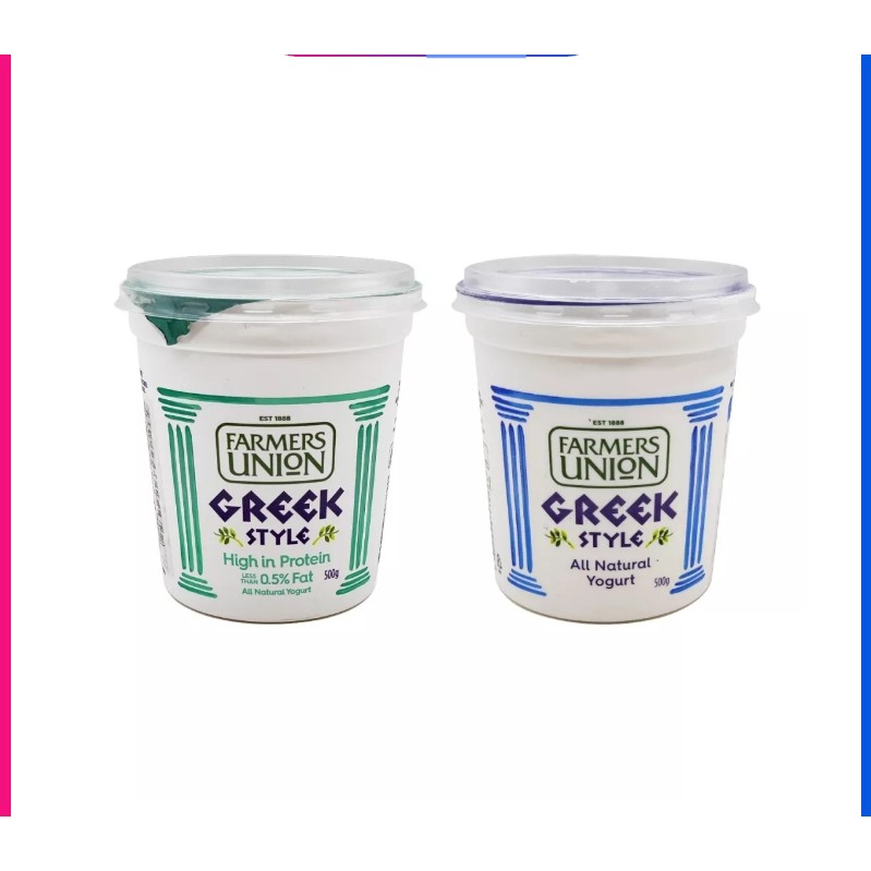 Farmers Union Greek Yogurt农夫联盟希腊酸奶Lowfat少脂无糖500g