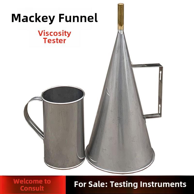 马氏漏斗粘度计Mln-2不锈钢马氏漏斗粘度计马氏漏斗可选秒表
