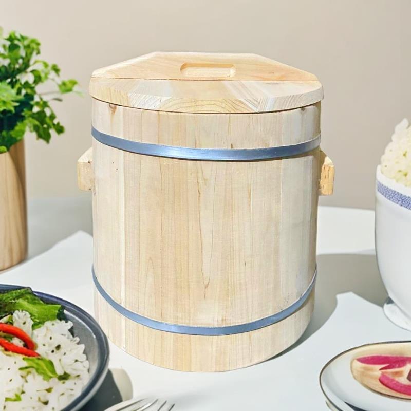 蒸饭木桶传统上小下大倒甑糥米饭台湾饭团饭厅酒店商用餐具笼/架