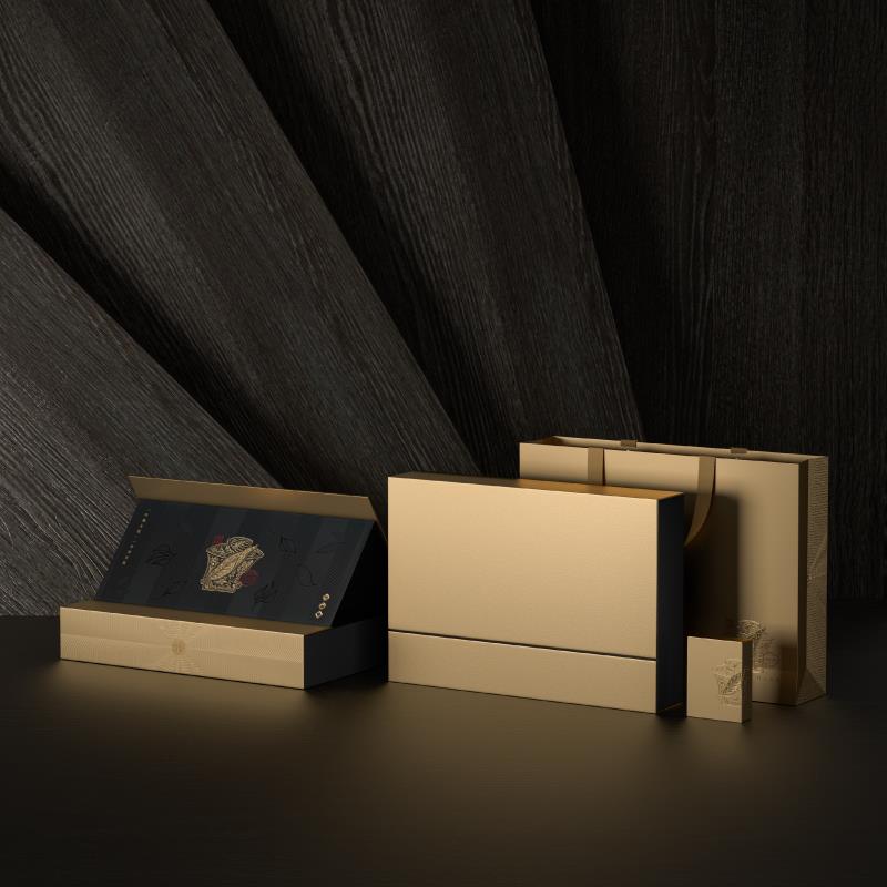 通宇福鼎白茶普洱40泡饼干茶空盒茶叶盒白牡丹方块方片茶包装礼盒