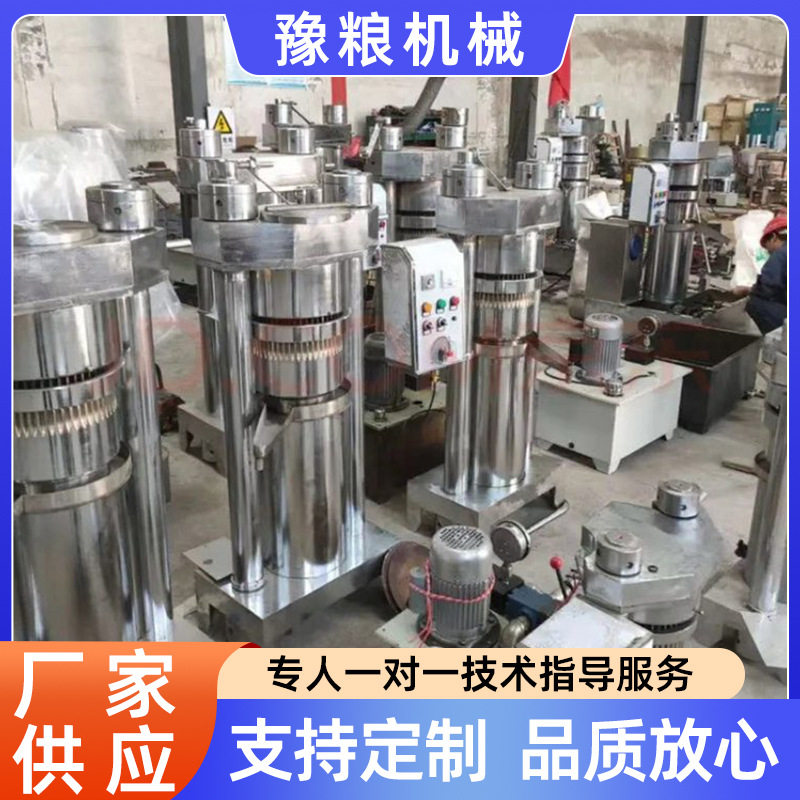 芝麻核桃液压榨油机 全自动多功能食用油榨油机
