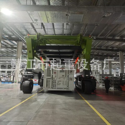 靖起智能跨运车 多功能集装箱吊运  堆垛搬运   行业应用广 60t