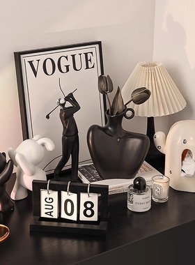 现代简约客厅电视柜小摆件创意家居玄关酒柜高级感桌面装饰品摆设