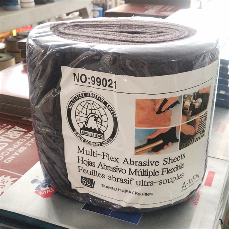 网砂雕花尼龙卷线条砂工业u百洁布除锈手撕布红木打磨片鹰头百洁