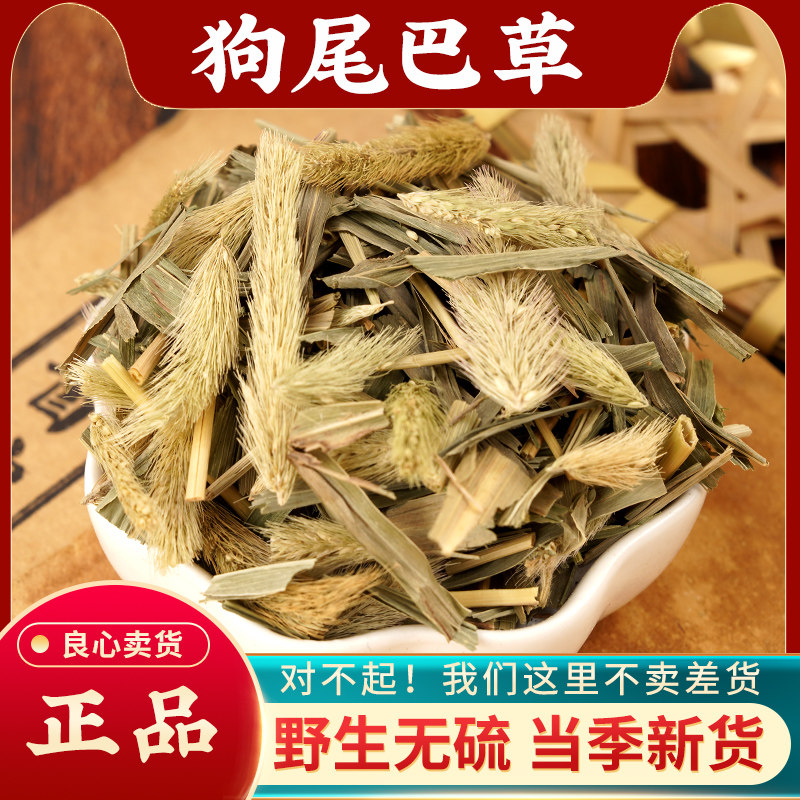 狗尾草中药材500g 野生狗尾巴草正宗狗尾草干毛虫草谷莠子九尾草