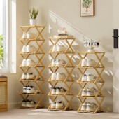 置物架省空间 柜多功能免安装 可加工定制简易折叠鞋 架多层家用鞋