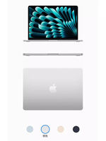Apple/ Apple MacBook Air laptops are universal, convenient and popular for student and office use, such as M4, M5 and M3 thumbnail 5
