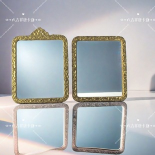 新款祥云双面唐卡盒手绘唐卡复古风盒子嘎乌盒吊坠