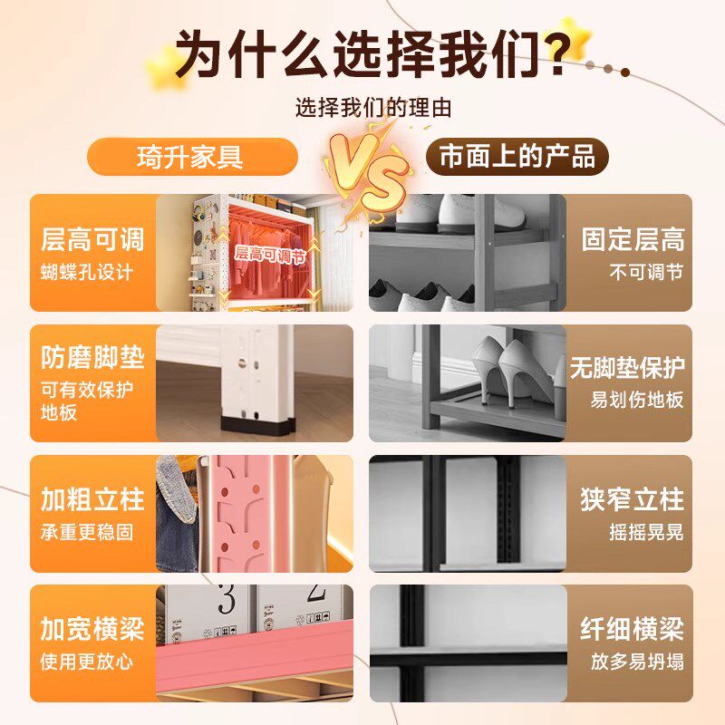 开放式货架衣柜卧室防尘金属挂衣架出租房组装衣帽架家用简易衣橱