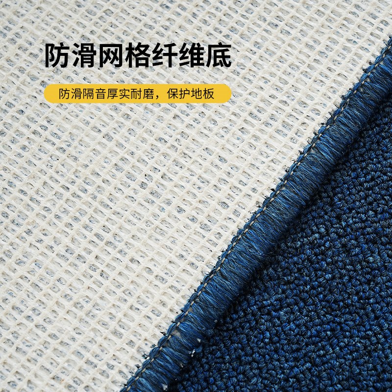 咖啡色地毯全铺商用办公室防火阻燃地垫大面积客厅卧室满铺隔音垫