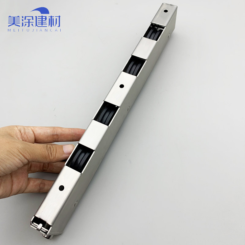 断桥铝合金重型推拉门22*40滑轮移门轮子大四轮提升门轮子滚轮