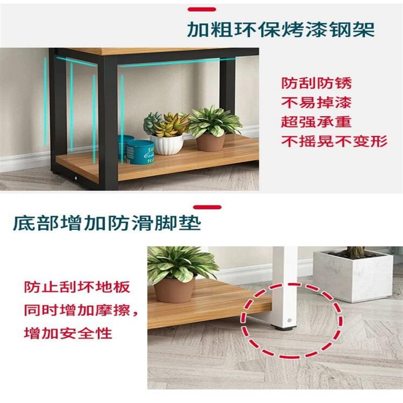 鱼缸柜多层落地鱼缸架子家用客厅水族箱底架金属承重底柜底座托架