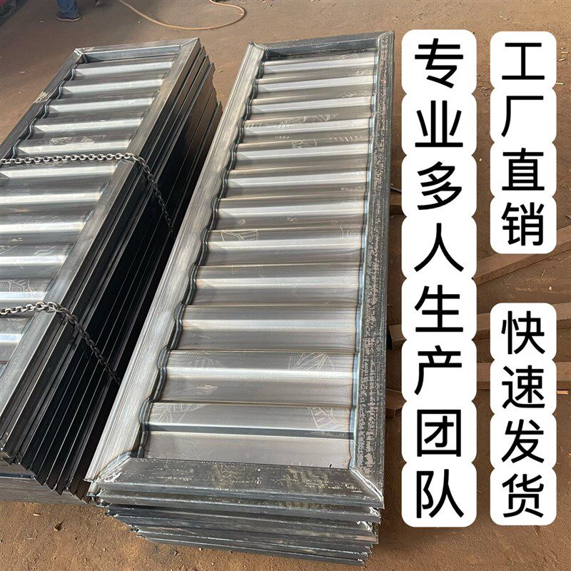 货车半挂车门扇栏板车厢门瓦楞板平板高强钢不锈钢加厚定制高花栏