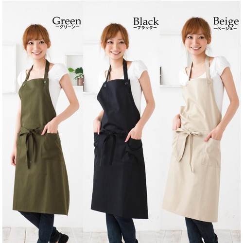 防水日本韩高端围裙家用服务员跨界工厂加工生产现货エプロン