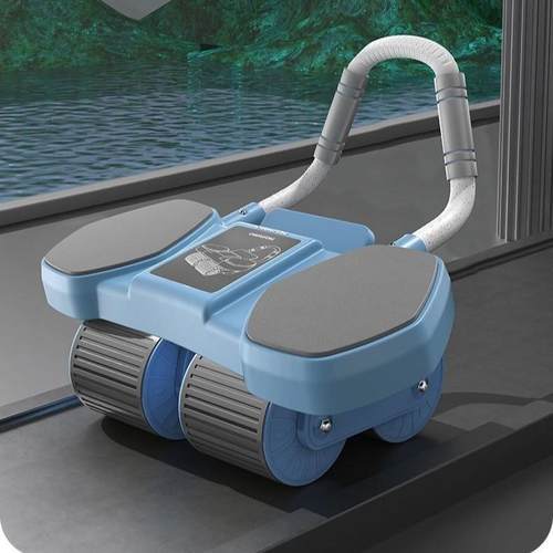 爆款升级4轮健腹轮健腹轮 撑式自动回弹收腹腹肌肚子男女健身器材