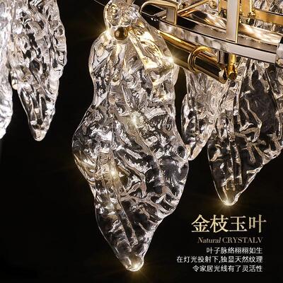 创全铜后现代轻客厅卧室吊灯17048设师意个奢性高计端创意餐厅灯