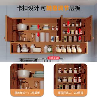 不锈钢家用厨房吊柜壁柜卫生家浴室柜橱柜置物柜推 折扣价 新款
