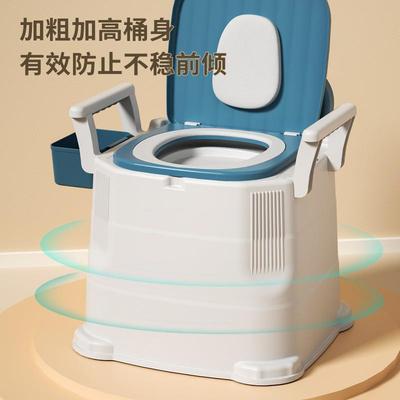 室内便携式孕妇成人老年人卧室床边便桶家用老人坐便器可移动马桶