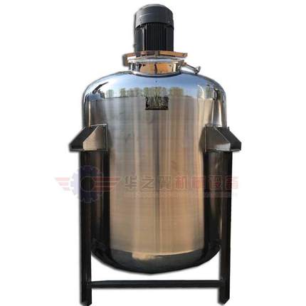 1000L蒸汽加热反应釜耐压抽真空盘管搅拌罐湖南做罐子厂家