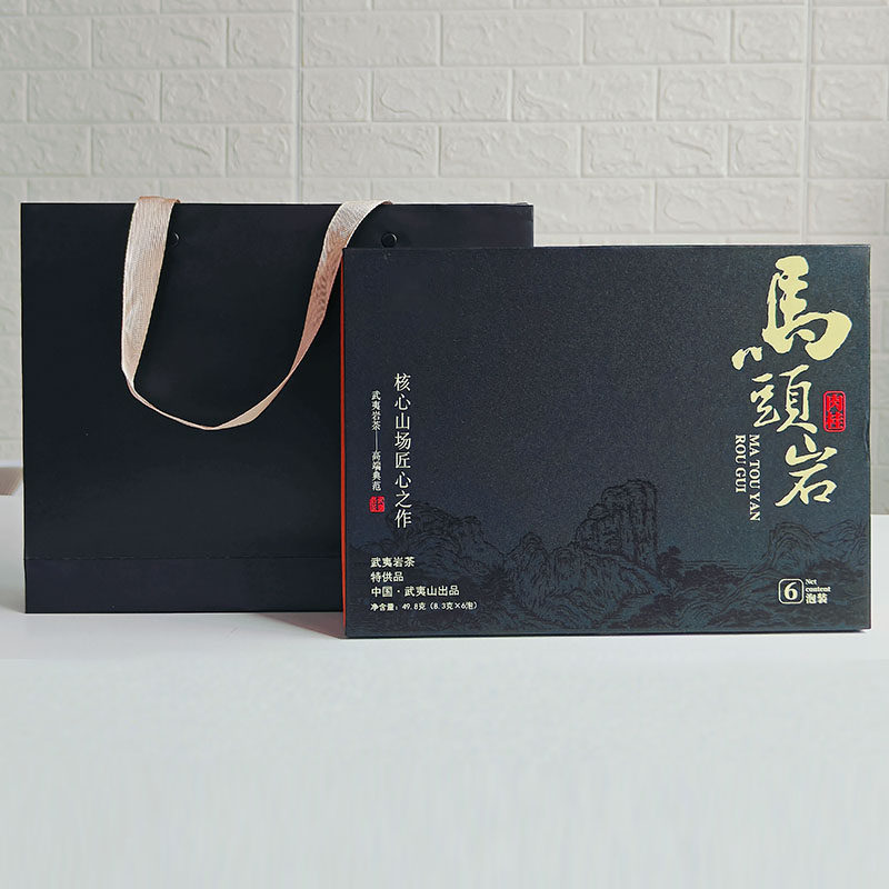 乌龙茶福建一级一两礼盒武夷肉桂