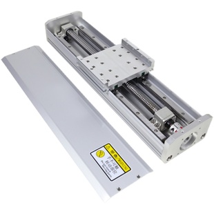 HG120宽工作台加厚重型防尘密封直线模组滑台十字含步进行程开关