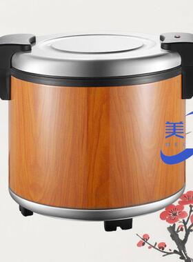 不锈钢大型电饭锅具多功能蒸煮锅商用23L保温锅电热饭店食堂