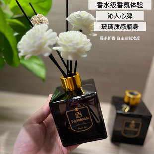 无火香薰家用室内卫生间空气清新剂房间摆件厕所除臭藤条香薰精油
