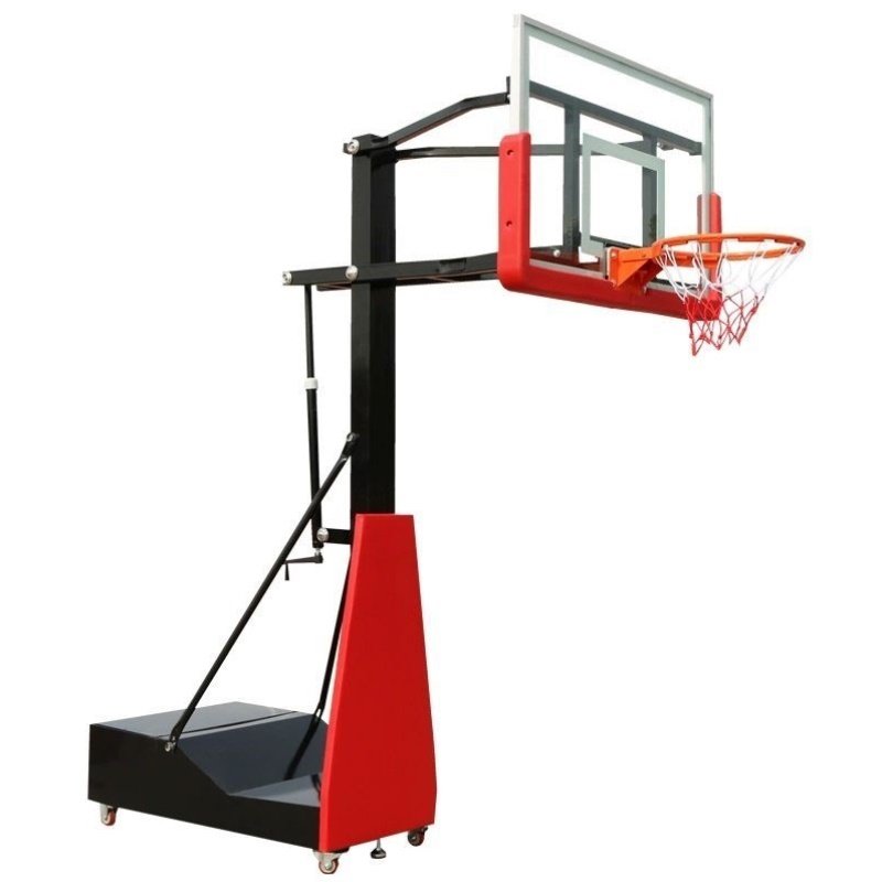 篮球架户外标准篮板可移动成人室外家用青少年扣篮升降投篮框