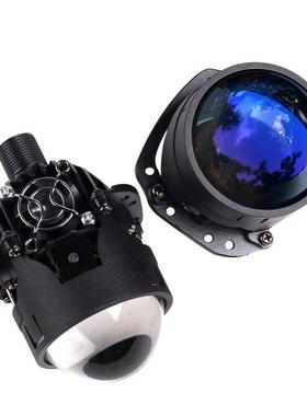 2024SANVILED大灯2.5寸无损蓝膜LED双光透镜大灯35W6000K前照灯