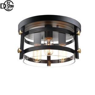 嵌入式天花板灯具农舍玻璃灯罩厨房卧室门厅走廊楼梯吸顶灯