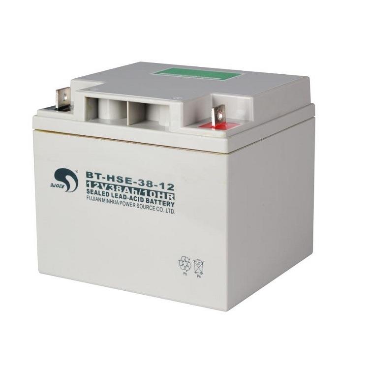 赛特蓄电池BT-HSE-38-1212V38Ah/10HR福建闽华UPS电源直流屏电瓶