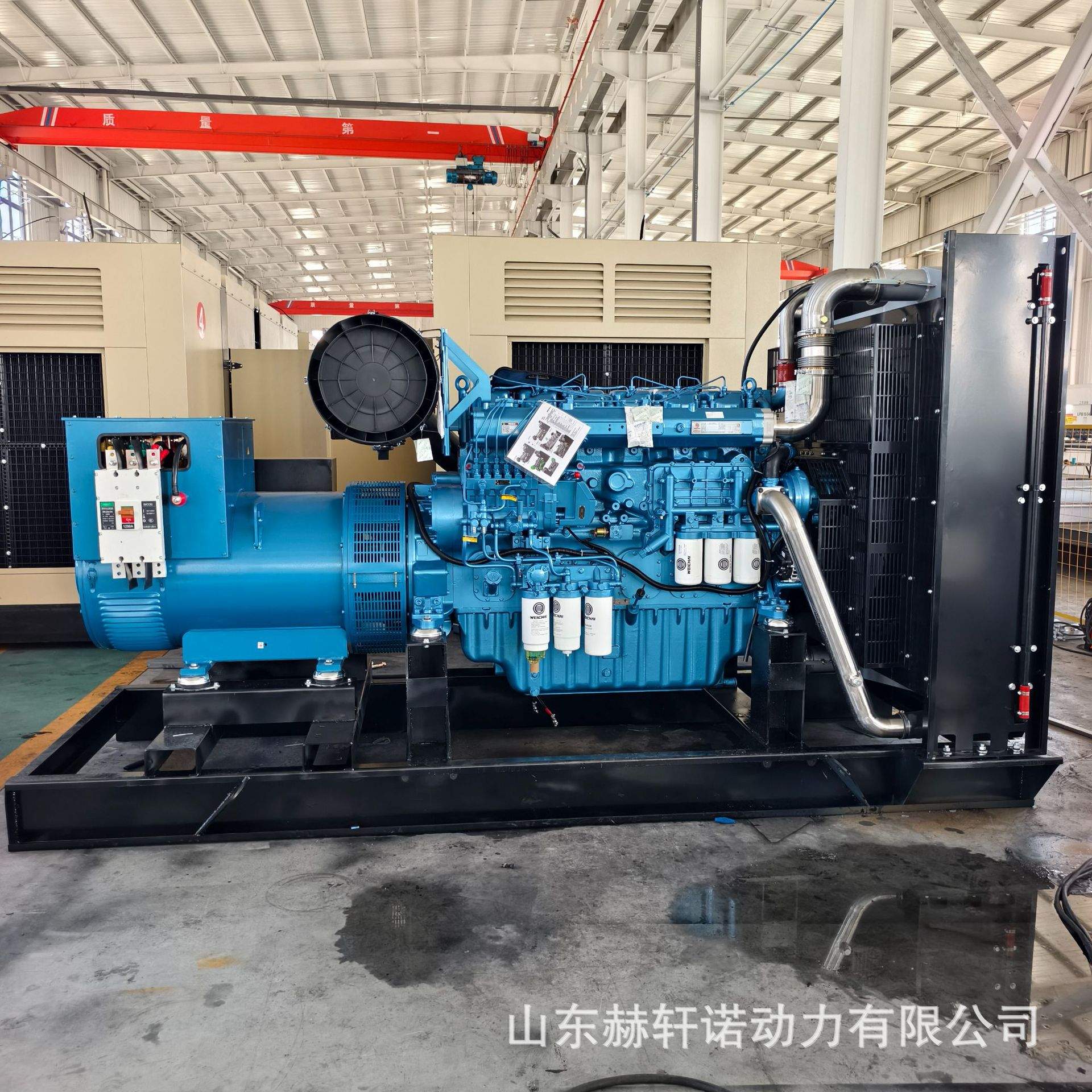 潍柴动力发电机组 20kw柴油发电机组30/50/100千瓦低噪音箱低油耗