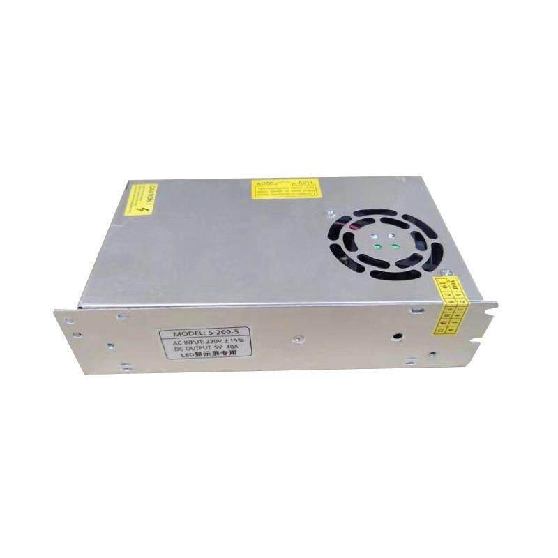 led显示屏开关电源5v40a200W适配器走字幕5V灯带变压器电子屏驱动