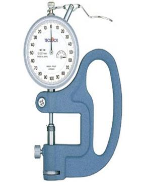 TECLOCK得乐指针厚度计SM-1201/针盘式厚度规/手持式厚度表/现货