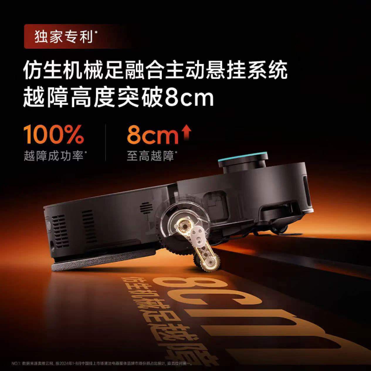 追觅X50Pro增强版扫地机器人自动清洗自动基站自清洁扫拖吸三合一