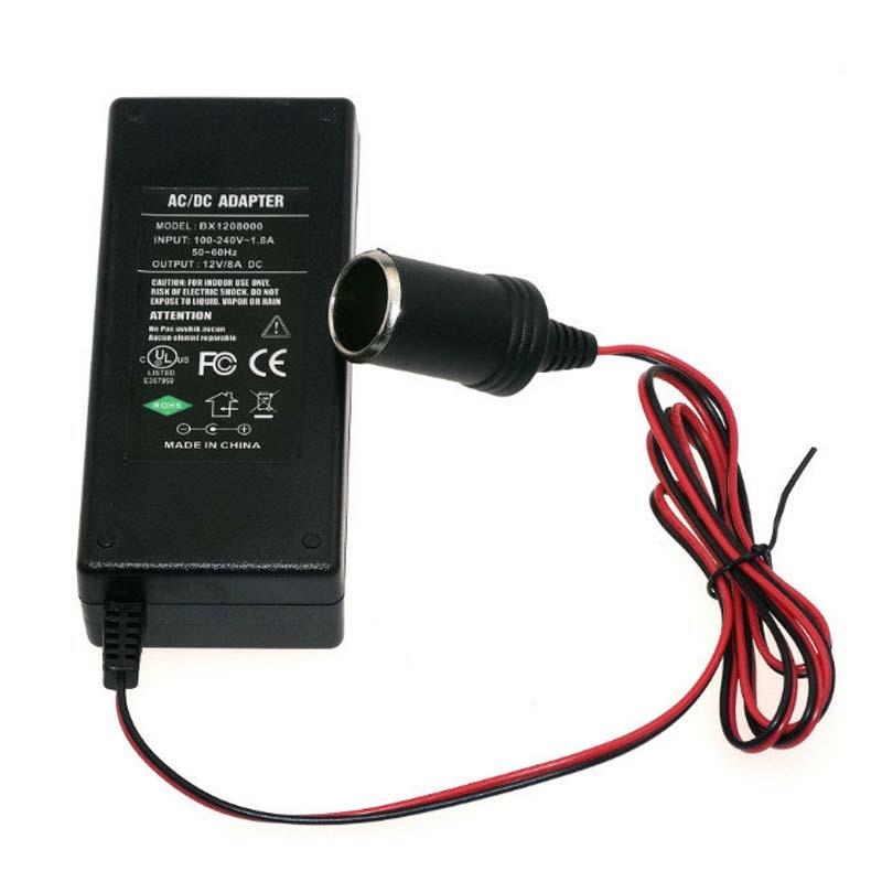 国标CCC.CQC认证12V8A车载冰箱灯条灯带马达气泵安防电源适配器